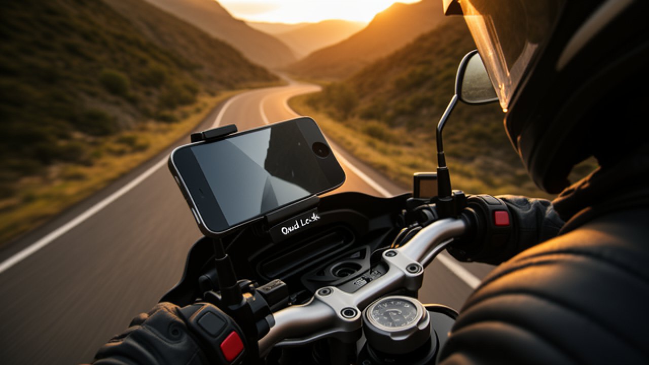 Quad Lock Moto : Le support smartphone qui tient vraiment la route