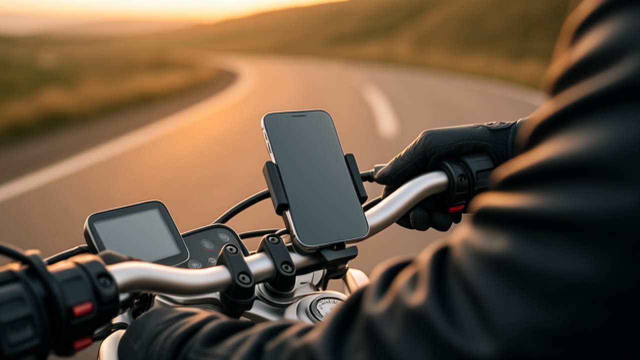 Support téléphone moto : bien choisir pour rouler connecté sans galérer